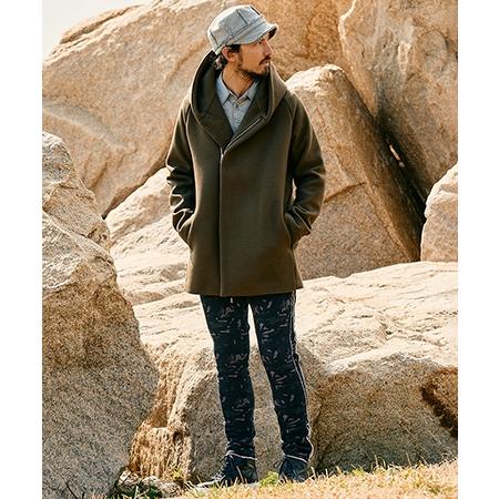 【wjk】 zip witch coat フーデッドコート(1873 wo06e)の画像