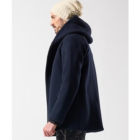 【wjk】 zip witch coat フーデッドコート(1873 wo06e)の画像
