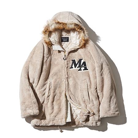 【ACANTHUS(アカンサス)】muta  Faux Fur N-3B フェイクファージャケット(MA2426)の画像