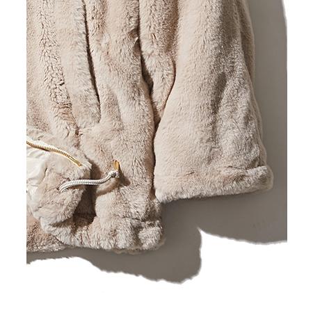 【ACANTHUS(アカンサス)】muta  Faux Fur N-3B フェイクファージャケット(MA2426)の画像