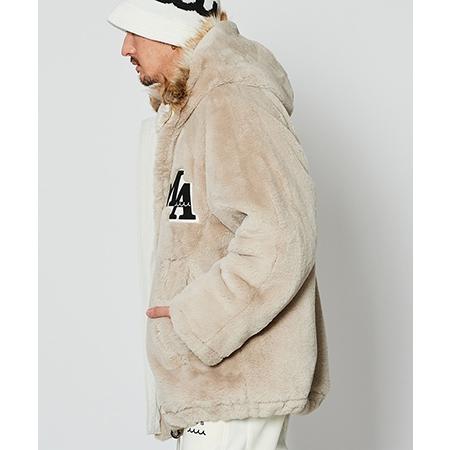 楽天市場】【ACANTHUS(アカンサス)】muta Faux Fur Hooded Jacket ｜その他