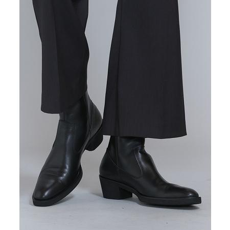 【22日まで値下げ】 ノーアイディー/バックZIPヒールブーツ/noid NO ID.（ノーアイディー） 【】バックZIPヒールブーツ(851208-234F