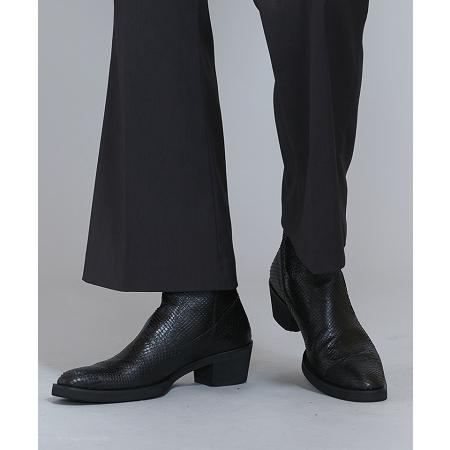 NO ID.（ノーアイディー） 【】バックZIPヒールブーツ(851208-234F