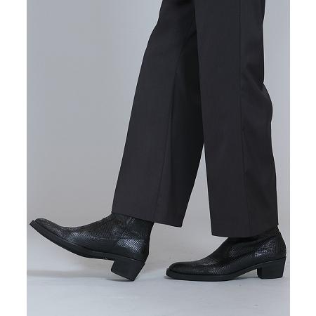 NO ID.（ノーアイディー） 【】バックZIPヒールブーツ(851208-234F