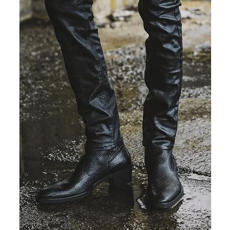 NO ID.（ノーアイディー） 【】バックZIPヒールブーツ(851208-234F