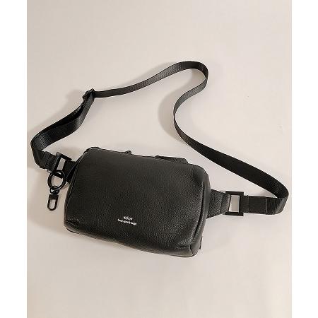 waku（ワク） 【】『KURO Series』 ミニスクエアボディBAG バッグ(WK 