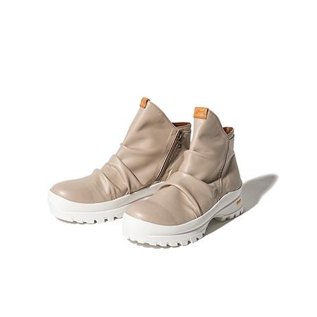 glamb / ブーツ/2/BEG/Side Zip Drape Boots/GB0223-AC04 glamb 【glamb(グラム)】Side Zip Drape Boots サイドジップドレープ