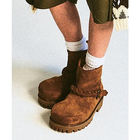 DISCOVERED（ディスカバード） 【】BRAID STRAP ENGINEER BOOTS 