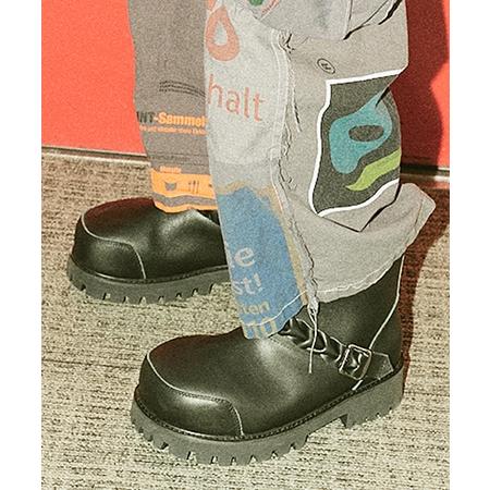 DISCOVERED（ディスカバード） 【】BRAID STRAP ENGINEER BOOTS