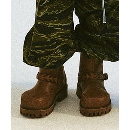 DISCOVERED（ディスカバード） 【】BRAID STRAP ENGINEER BOOTS