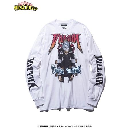 【glamb(グラム)】僕のヒーローアカデミア Tomura Shigaraki Long Sleeves T トムラシガラキロングスリーブT(GB0422-HA08)｜cambio｜08