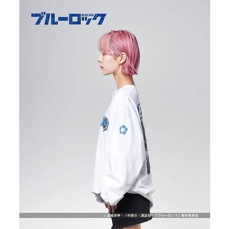 未使用新品！2024年 F.C.R.B. × BLUE LOCK コラボ ロンT glamb 【glamb(グラム)】 BLUELOCK Long Sleeves T ブルーロック