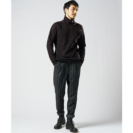 wjk 【wjk】heavy weight mock neck(brushed lining) モックネック