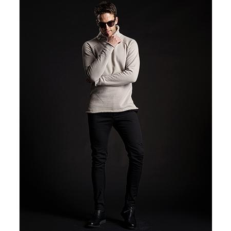 【wjk】heavy weight mock neck(brushed lining) モックネックカットソー(7979 cj49c)｜cambio｜18
