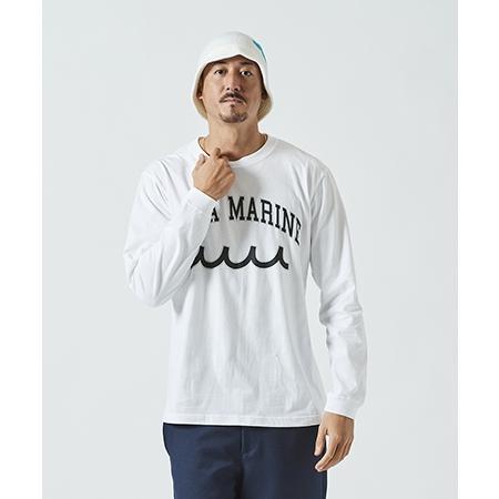ACANTHUS（アカンサス） 【】 muta College Logo L-S Tee カットソー