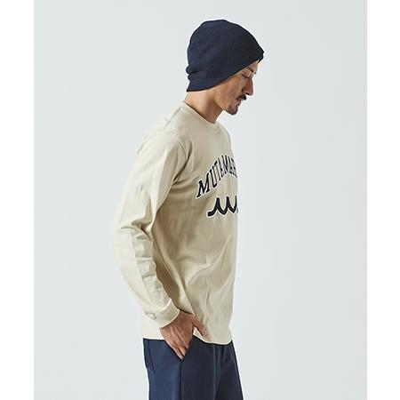 ACANTHUS（アカンサス） 【】 muta College Logo L-S Tee カットソー