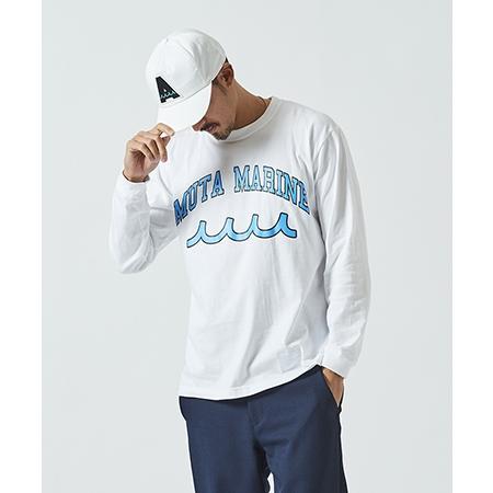 ACANTHUS（アカンサス） 【】 muta College Logo L-S Tee カットソー