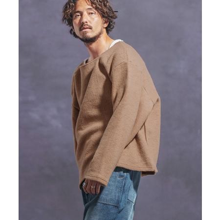 Jih Nunc（ジーヌンク） 【】ボートネックルーズシルエットカットソー 