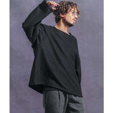 Jih Nunc（ジーヌンク） 【】ボートネックルーズシルエットカットソー 