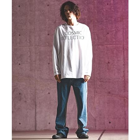 GLIMCLAP 【GLIMCLAP(グリムクラップ)】Printed oversized cut sew