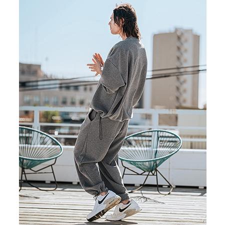 CAMBIO（カンビオ） 【】裾絞りポンチルーズシルエットカットソー(CMB