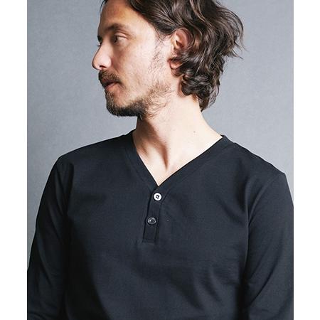【Magine(マージン)】BD CTN V-N HENLY L-S ヘンリーネックカットソー(2512-011) | Magine | 16