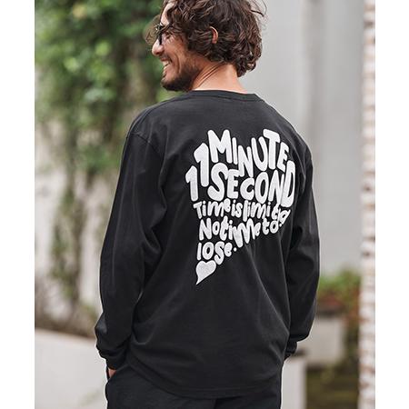 1minute 1second（ワンミニットワンセカンド） 【】long sleeve 
