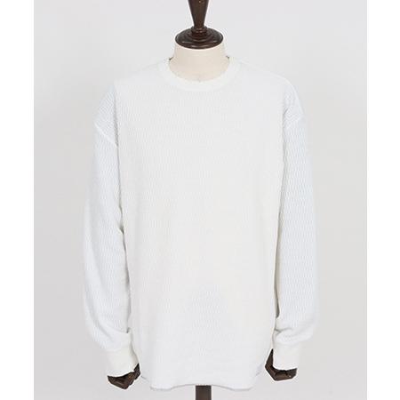 GLIMCLAP 【GLIMCLAP(グリムクラップ)】Jacquard texture cut sew
