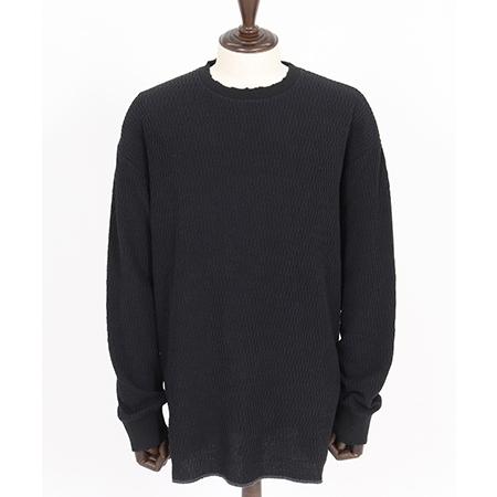 GLIMCLAP 【GLIMCLAP(グリムクラップ)】Jacquard texture cut sew