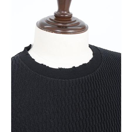 GLIMCLAP 【GLIMCLAP(グリムクラップ)】Jacquard texture cut sew