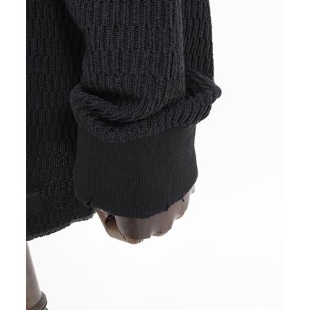 GLIMCLAP 【GLIMCLAP(グリムクラップ)】Jacquard texture cut sew