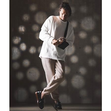 GLIMCLAP 【GLIMCLAP(グリムクラップ)】Jacquard texture cut sew
