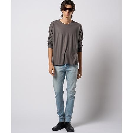 wjk 【wjk】ex.comfy wool L-S サマーウールカットソー(7127 wn08h