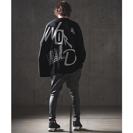 GLIMCLAP 【GLIMCLAP(グリムクラップ)】 Logo jacquard oversized 