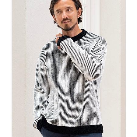 CALL&RESPONSE(コールアンドレスポンス)】ストライプニットPO