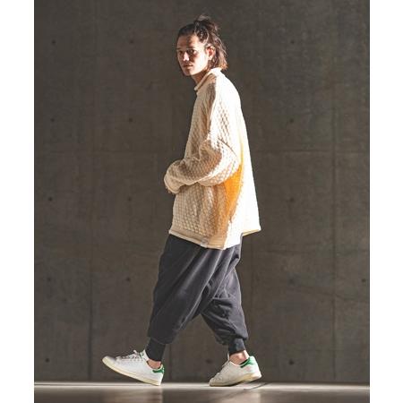 【GLIMCLAP(グリムクラップ)】Oversized loose neck popcorn sweater ルーズネックニット(17-169-gla-ce)