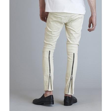 【NO ID.(ノーアイディー)】ボンテージZIPスキニーPT パンツ(450006-936P) 5cm NO ID