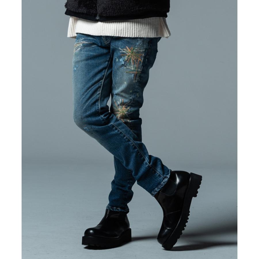 glamb(グラム)】Sparkler Skinny Denim スパークラースキニーデニム