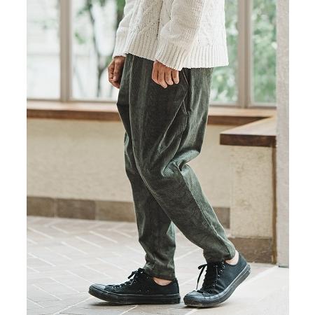 【CAMBIO(カンビオ)】Middle Wale Corduroy Stretch Soft Sarrouel Tapered Pants テーパードパンツ｜cambio｜03