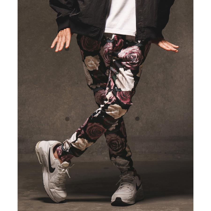 GLIMCLAP(グリムクラップ)】patterned fabric jersey pants パンツ(13