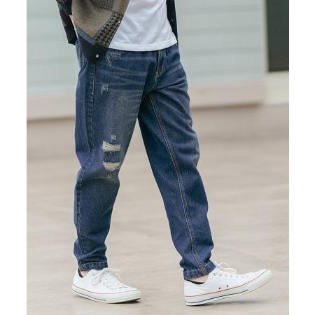 【CAMBIO(カンビオ)】ダメージ加工バルーンデニムパンツ(22138CM) | CAMBIO | 03