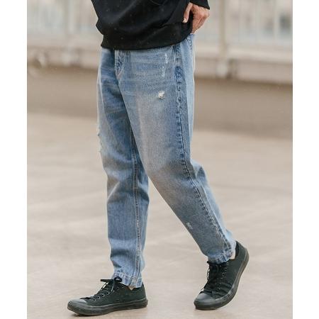 【CAMBIO(カンビオ)】ダメージ加工バルーンデニムパンツ(22138CM) | CAMBIO | 10