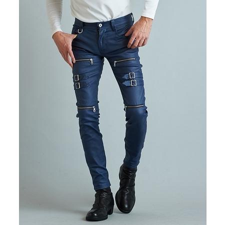 NO ID.（ノーアイディー） 【】コーティングストレッチベルテッド