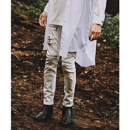 NO ID.（ノーアイディー） 【】コーティングストレッチベルテッド