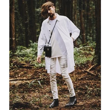 NO ID.（ノーアイディー） 【】コーティングストレッチベルテッド