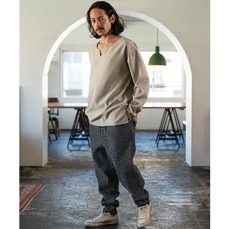 CAMBIO（カンビオ） 【】Denim Jacquard Jogger Pants ジョガーパンツ