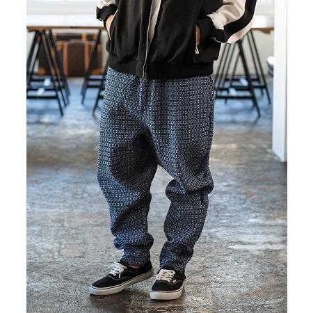 CAMBIO（カンビオ） 【】Denim Jacquard Jogger Pants ジョガーパンツ