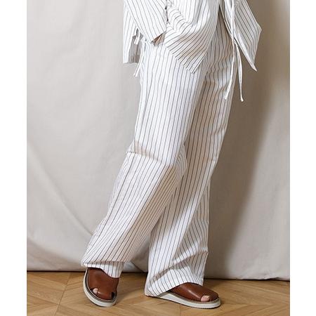 【FACTOTUM(ファクトタム)】 Linen Relaxed Easy Pants イージーパンツ(01050145)｜cambio｜09