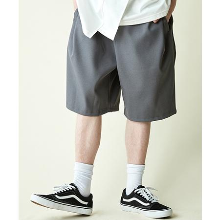 【rehacer(レアセル)】 Solotex Button Tuck Short Pants ショートパンツ(01230500004)