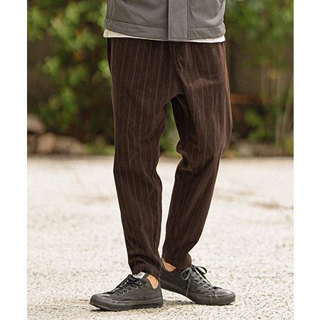 CAMBIO 【CAMBIO(カンビオ)】Stretch Stripe Corduroy Balloon